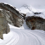 snowmobiling on our ski tours