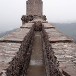 morningstar ski tours visit to fortress above assisi italy on our ski vacation