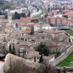 On Umbrian town on Morningstar Ski tours ski tour in Europe.