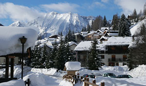 Champoluc village and Monte Rosa... What a place for you to spend a week!