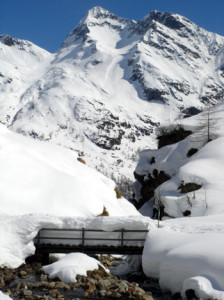 Monte Rosa can get pounded with a LOT of snow, and it offers great ski terrain.