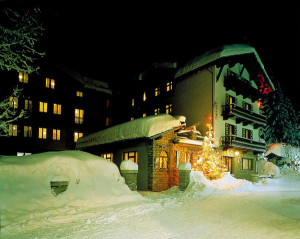Hotel Courmayeur is right in the heart of the village and the pedestrian walkway. It is family-run, warm, and charming... a perfect place to spend your week. AND breakfast and dinner are included!