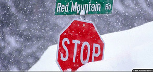 This much pow would stop a skiers heart! Let's hope we get lucky this round at Red!