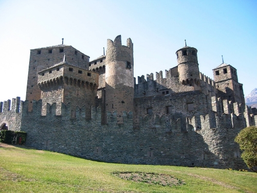 aosta castle-fenis